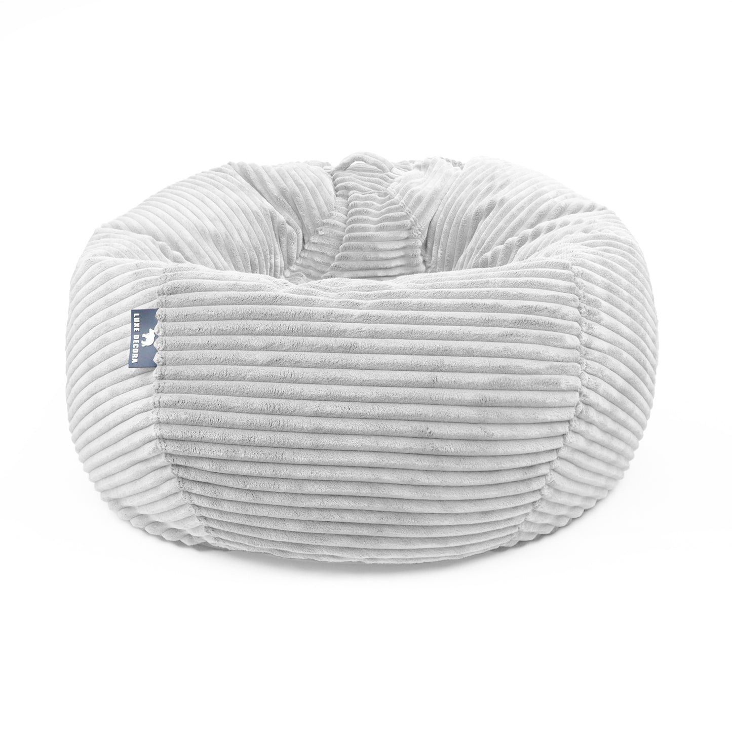 Solco - Channel Fur Bean Bag for Contemporary Comfort