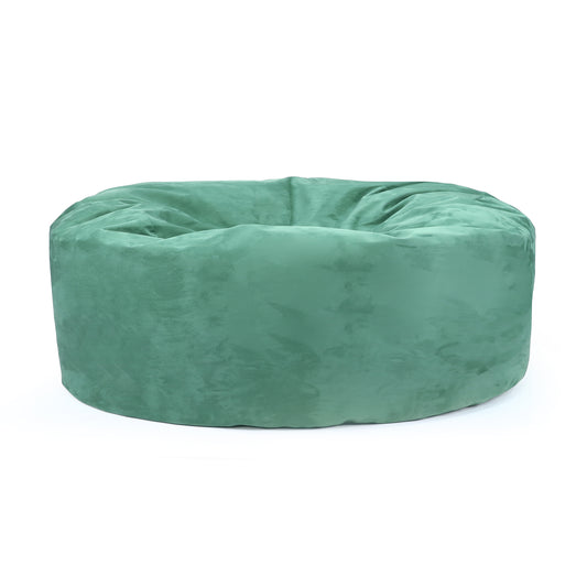 Snorlax - Large Suede Sleeping & Lounging Bean Bag with Polystyrene Beads Filling