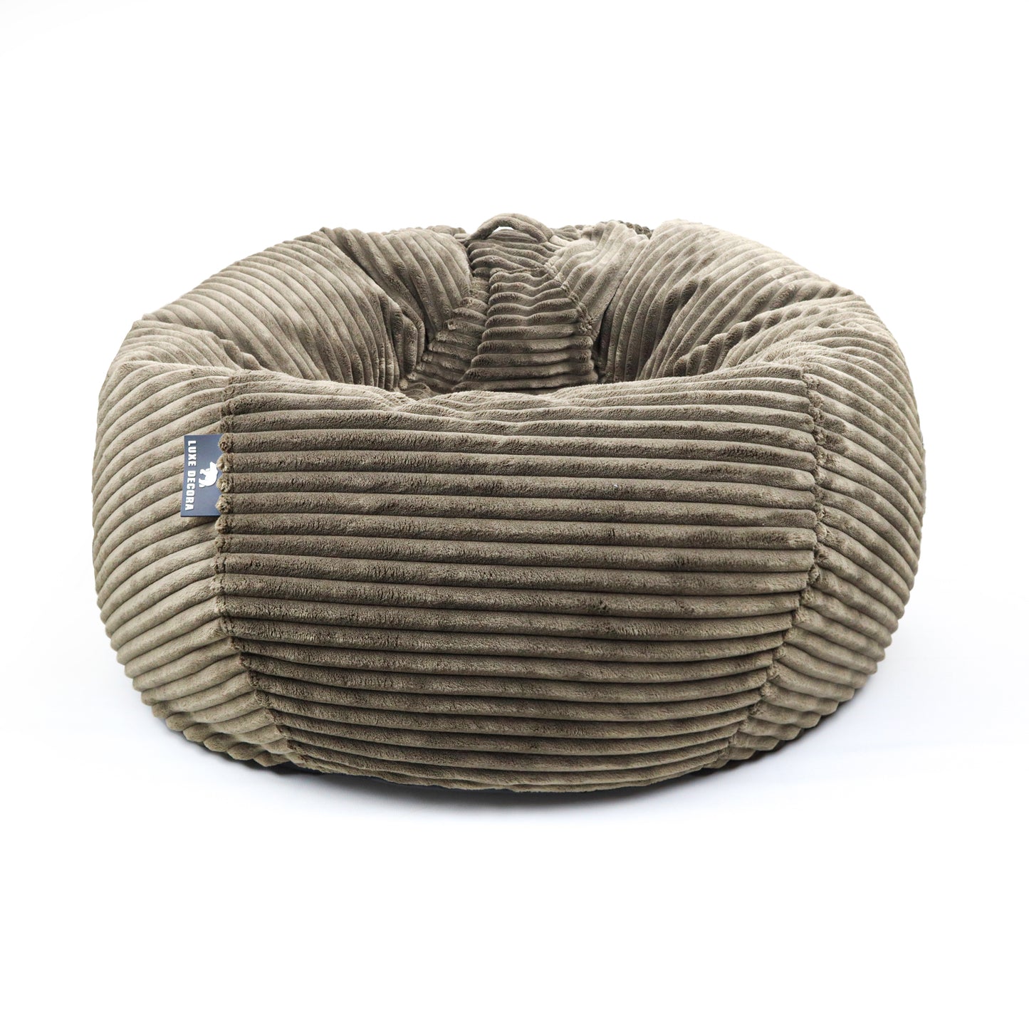 Solco - Channel Fur Bean Bag for Contemporary Comfort