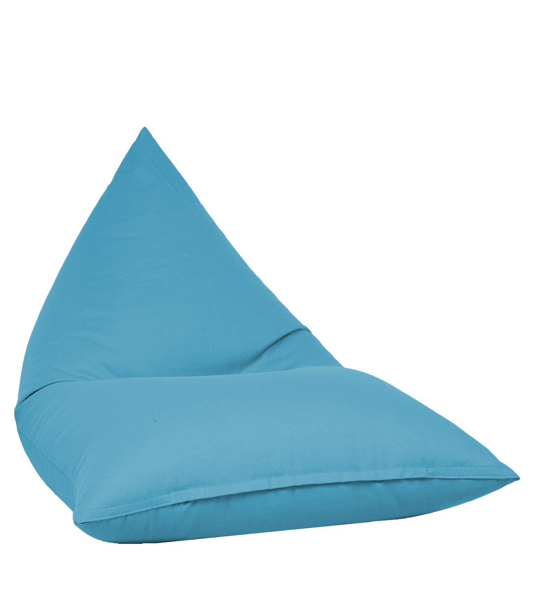 Light blue bean store bag chair