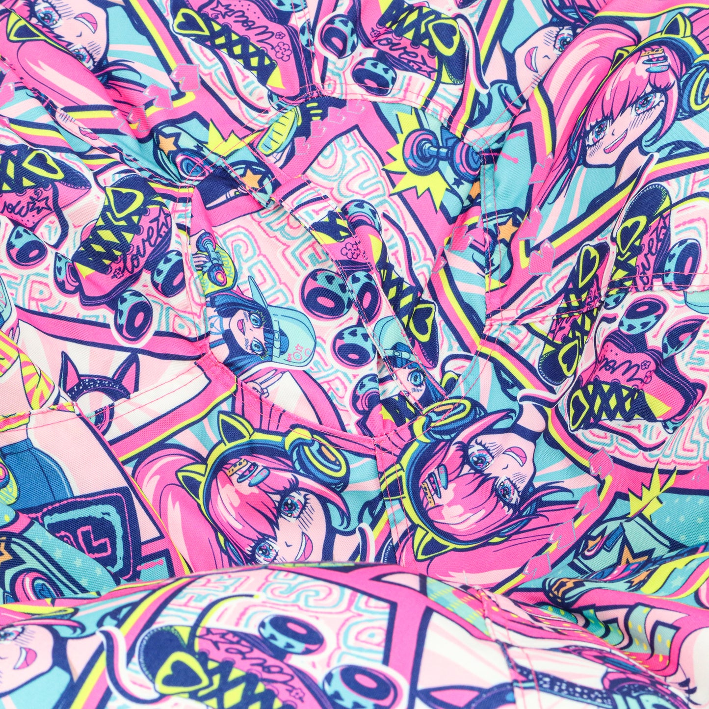 Luxe Decora Kids Collection | Comic Dash - Vibrant Kids' Bean Bag