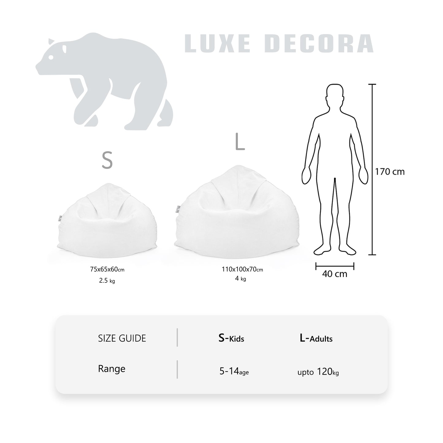 Crest – Unique, Soft and Inviting Bean Bag