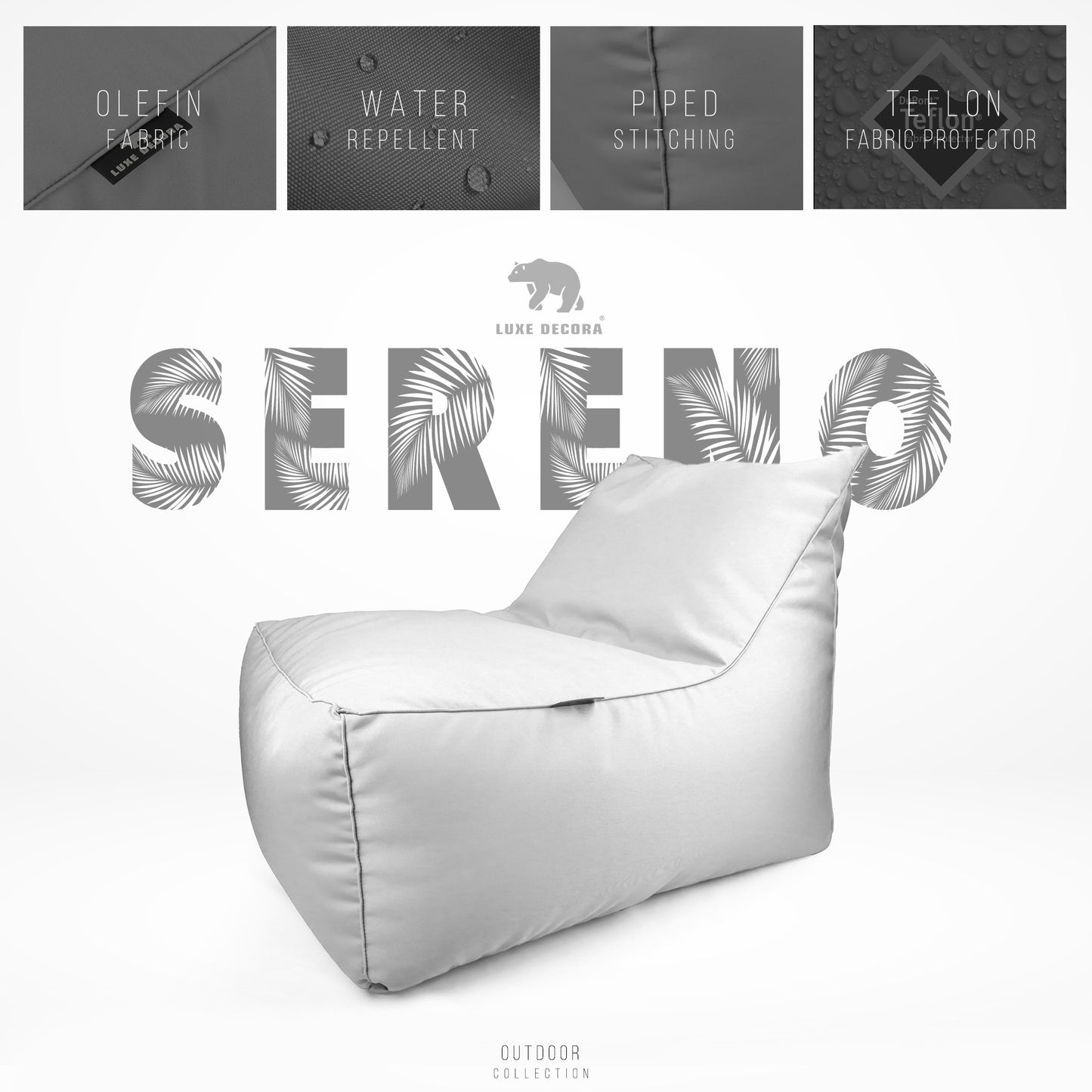 Sereno Bean Bag - Outdoor Poolside Lounger