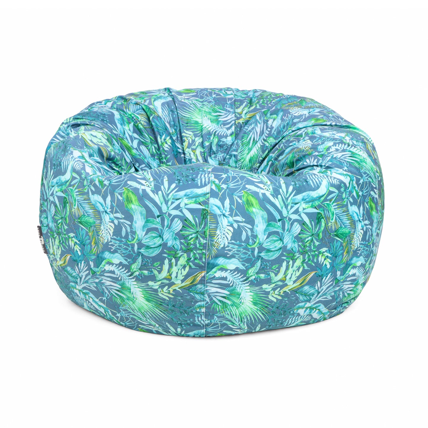 Luxe Decora Flora Collection - Tropical Lagoon – Tropical Design Fabric Bean Bag